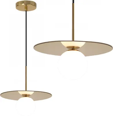 Produktbild von tooLight Pendellampe App939-1Cp Gold 10Cm Runden 1-Lichtquelle G9 18X18X27-100Cm Einstellbar