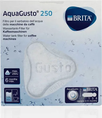 Obrázok produktu pre Brita Aqua Gusto 250 nádržka na vodu s filtrom pre kávovary 1ks