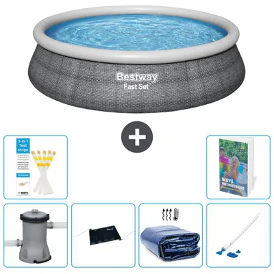 Immagine prodotto di Bestway Fast Set Rotondo - 457x84 cm - 7 pezzi  S252