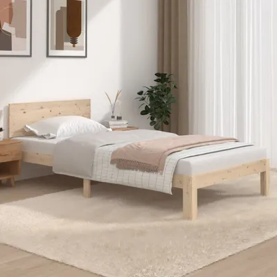 Produktbild von vidaXL Posteľ z masívneho borovicového dreva 100x200 cm