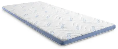 Produktbild von Kaltschaumtopper CloudComfort Cool 100 x 200 cm H2/H3, Höhe 7 cm, Härtegrad H2/H3, 7-Zonen Topper mit thermoaktiven Cooling-Bezug