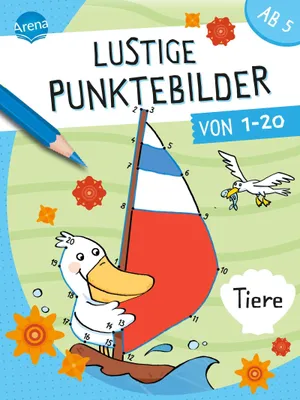 Produktbild von Lustige Punktebilder von 1-20. Tiere