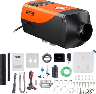 Obrázok produktu pre Dieselový vzduchový ohrievač, výkon 2 kW, inteligentný systém ovládania, LCD displej, LCD displej