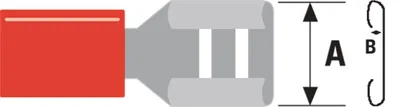 Produktbild von Valueline ST-065, Rot, PVC, 20,5 mm, 100 Stück(e)