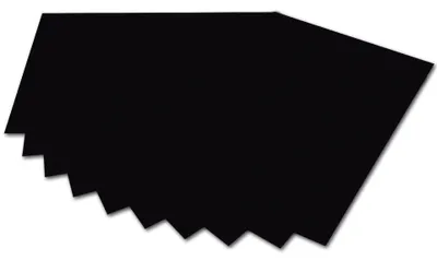 Produktbild von Folia 614/50 90, Schwarz, Einfarbig, A4 (210 x 297 mm), 300 g/m², 50 Blätter, Deutschland