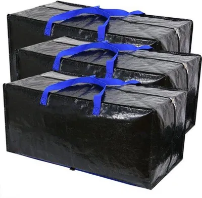 Produktbild von Famanu Aufbewahrungstasche Extra Groß - 80×40×35 cm, Schwarz
