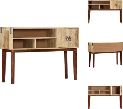 Produktbild von vidaXL Konsolentisch 115 x 30 x 76 cm Massivholz Mango -  Beistelltische