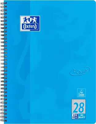 Produktbild von Oxford 400086497, Muster, Blau, A4+, 80 Blätter, Matt, 90 g/m²
