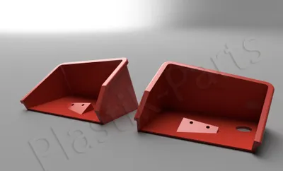 Produktbild von Arbeitsscheinwerfer Abdeckung IHC XL Kabine ROT 3233556 3233557 3233558 3233559