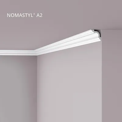 Image de NMC A2 NOMASTYL Corniche Moulure décorative Corniche de plafond 2 m