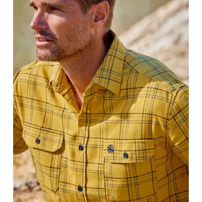 Produktbild von Atlas For Men - Hemd für Herren AF1824 (3XL) (Gelb)