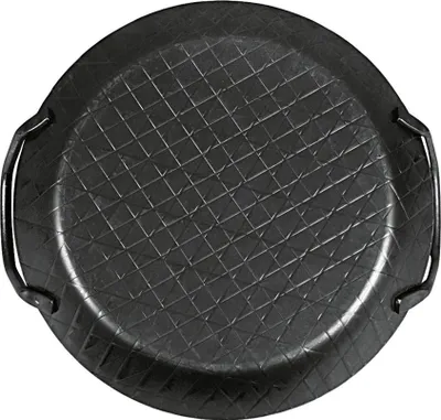 Produktbild von Turk 65924, Rund, Allzweckpfanne, Schwarz, Eisen, 24 cm, 1,1 kg