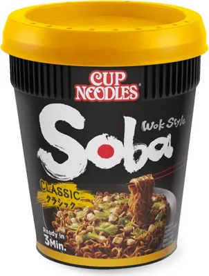 Produktbild von NISSIN SOBA CUP CLASSIC 8x 90g Becher