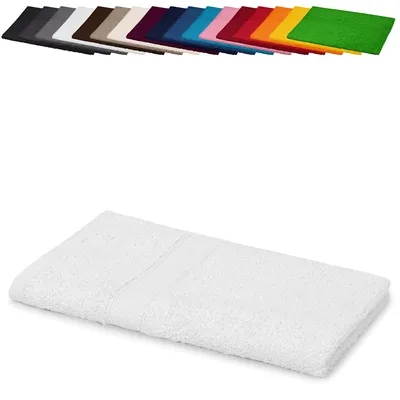 Produktbild von Gästetuch 30x50 cm Gästehandtuch Kinderhandtuch 100% Baumwolle, Farbe: Weiß