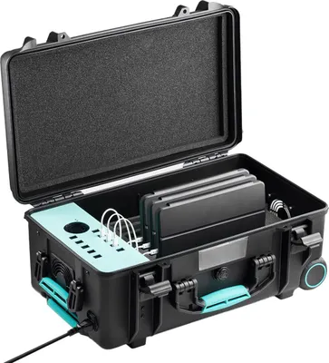 Produktbild von Formcase TransformerCase T10, Gehäuse zur Verwaltung tragbarer Geräte, Schwarz, Flur, Boden, Tisch, 2,3 cm, 28,5 cm, 20 cm