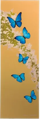 Productafbeelding van Goebel Blue Butterflies - Magnettafel Artis Orbis Joanna Charlotte 26150511