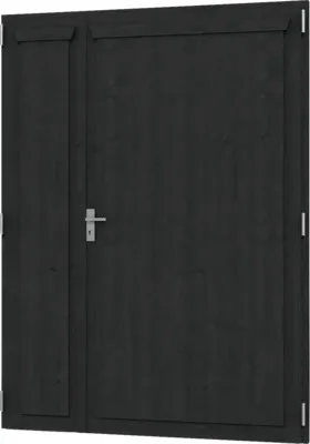 Produktbild von Doppeltür SKAN HOLZ 148 x 198 cm anthrazit