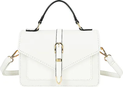 Immagine prodotto di Gallantry, borsa da sera da donna con tracolla per un'eleganza e uno stile senza tempo, bianca