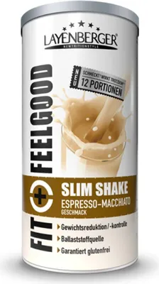 Produktbild von Layenberger Fit+Feelgood Slim Shake Espresso-Macchiato 396 g