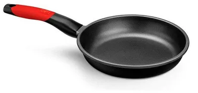 Image de BRA Premiere poêle à frire 32 cm, fonte d'aluminium, 3 couches avec revêtement anti-adhésif renforcé sans , convient à tous les types d'ofcooking y compris l'induction, couleur rouge