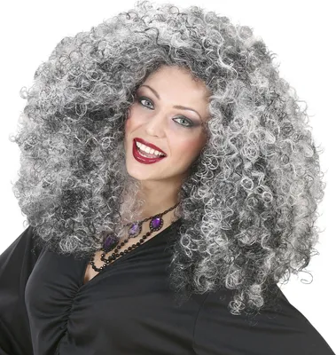 Produktbild von Lockige Halloween Perücke für Damen