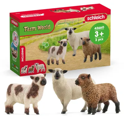 Produktbild von schleich FARM WORLD 42660, 3 Jahr(e), Farm, Farm animals / farm toys, Mehrfarbig, Kunststoff