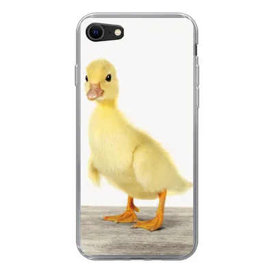 Produktbild von MuchoWow® Handyhülle Schutzhülle Hülle für iPhone 8 Ente - Küken - Tiere - Süß - Mädchen - Jungen - Kinder Silikon Softcase Handy Hülle - Schutzhaube