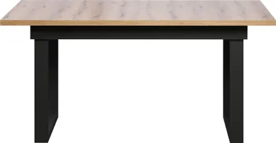 Productafbeelding van UniversalS eetkamertafel inclusief 1 uitbreidingsplaat eiken decor.