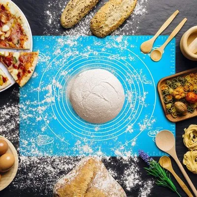 Immagine prodotto di Azomor: raschietto per impasto extra grande e flessibile, per un uso versatile in cucina
