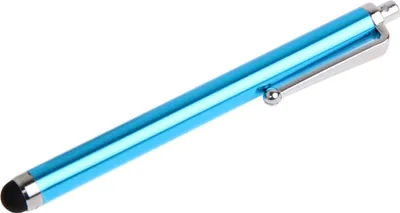 Produktbild von Touchscreen-Stylus-Stift für iPad, iPhone, Samsung, Kindle – Präziser kapazitiver Eingabestift für Tablets, Smartphones & Laptops – Hellblau