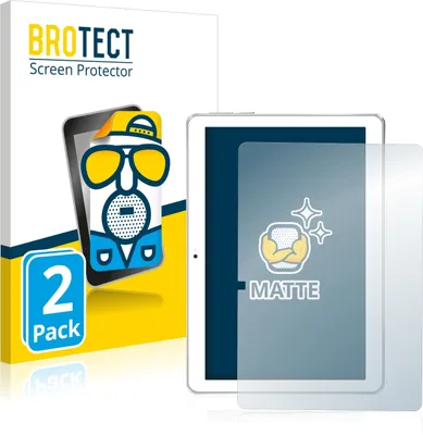 Produktbild von 2x BROTECT Schutzfolie für Toscido X104 10" Displayschutz Displayschutzfolie Folie Matt Entspiegelungsfolie