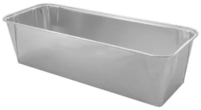 Produktbild von 50x Aluschale eckig 2270 ml 305 x 117 x 80 mm