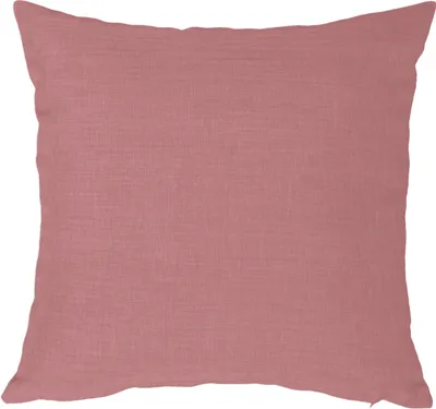 Produktbild von Kissenbezug 40x40 cm altrosa Struktur Leinenoptik Kissenhülle für Dekokissen