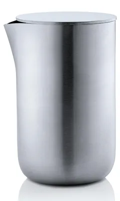Sahnekännchen aus Edelstahl mit Deckel, 120 ml, spülmaschinengeeignet