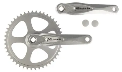Produktbild von Miranda Alfa 1 Kurbelsatz 46T 3 32 ", Silber