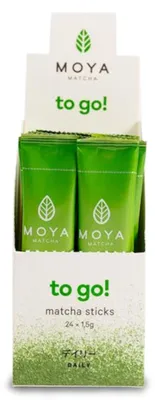 HERBATA ZIELONA MATCHA JAPOŃSKA W SASZETKACH BIO (24 x 1,5 g) 36 g - MOYA MATCHA