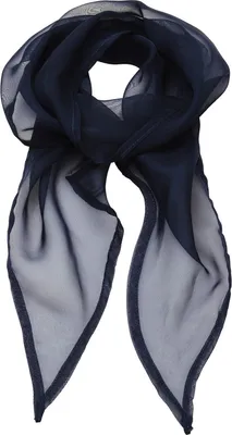 Image de Premier - "Colours" écharpe homme/femme unie PC7032 (taille unique) (Bleu marine)