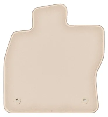 Image de Tapis conducteur en moquette pour Audi A3 8V 2012- (à hayon 5 portes/cabriolet) – 1 pièce, beige, sur mesure – Wielganizator FORTUNA