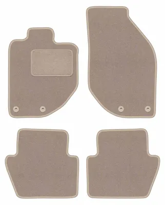 Immagine prodotto di Tappetini in moquette per Volvo C70 I 1997-2005 (cabrio/coupé) – set 4 pezzi, beige, su misura – Wielganizator LUX