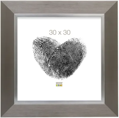 Produktbild von Deknudt S861D Bilderrahmen Kunststoff silber 50x70 cm