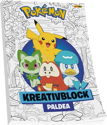 Produktbild von Pokémon: Kreativblock Paldea