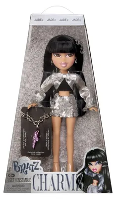 Produktbild von Bratz Charmz Doll- Jade, Modepuppe, Weiblich, 4 Jahr(e), Junge/Mädchen, Mehrfarbig