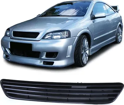 Zdjęcie produktu dla Kratka chłodnicy sportowa czarna do Opel Astra G 97-04