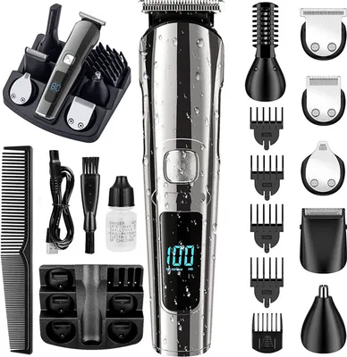 Produktbild von MODFU Haarschneidemaschine für Männer Profi Haarschneider Herren Haartrimmer Bartschneider Barttrimmer Präzisionstrimmer Langhaarschneider Wasserdicht