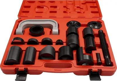 Image de Kit d'outils de presse pour joints à rotule, 21 pièces, compatible avec GM et Ford, 21 pièces
