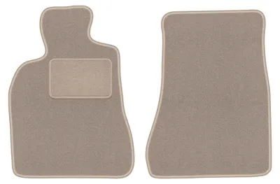 Immagine prodotto di Tappetini anteriori in moquette per Lexus GS II 1997-2005 (berlina) – 2 pezzi, beige, su misura – Wielganizator LUX
