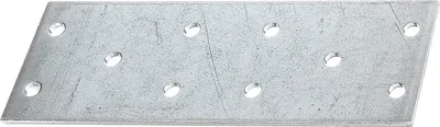 Produktbild von Alberts Lochplatte | sendzimirverzinkt | 115 x 40 mm | 50er Set
