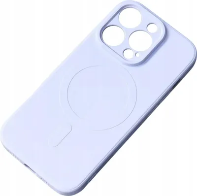 Zdjęcie produktu dla Silikonowe etui kompatybilne z MagSafe do iPhone 15 Plus Silicone Case - niebieskie