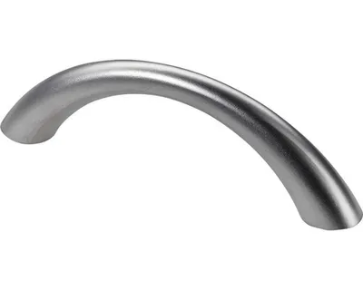 Produktbild von Möbelgriff Zinkdruckguss aluoptik Lochabstand 64 BxH 79/10 mm