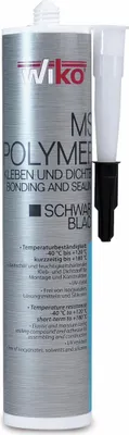 Produktbild von WIKO MS Polymer Kleb-/Dichtstoff, 290 ml, schwarz